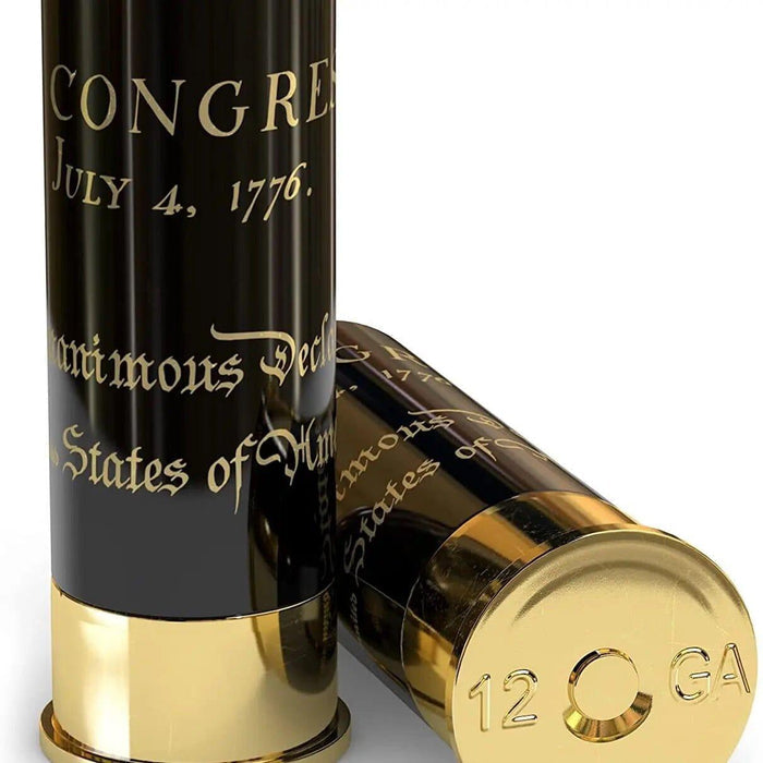 12 Gauge Shot Glasses Boxed Set of 4 July 4 1776 - The Whiskey Cave