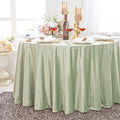132" Round Holland Velvet Tablecloth - Sage Green (1pc)
