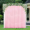 14 ft x 57" Chiffon Event Backdrop Curtain Drape Panel - Pink (1pc)