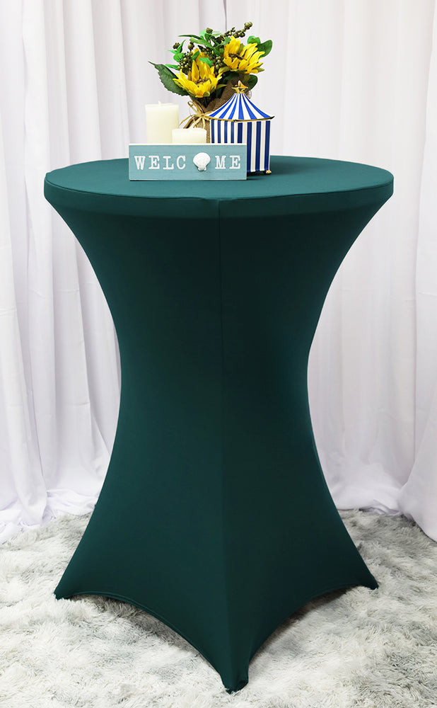 30"x42" Cocktail Spandex Table Cover - Oasis (1pc)