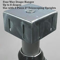 4 Way Double Backdrop Hanger - (1pc)