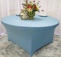 5 Ft Round Spandex Table Cover - Baby Blue (1pc)