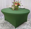 5 Ft Round Spandex Table Cover - Clover Green (1pc)