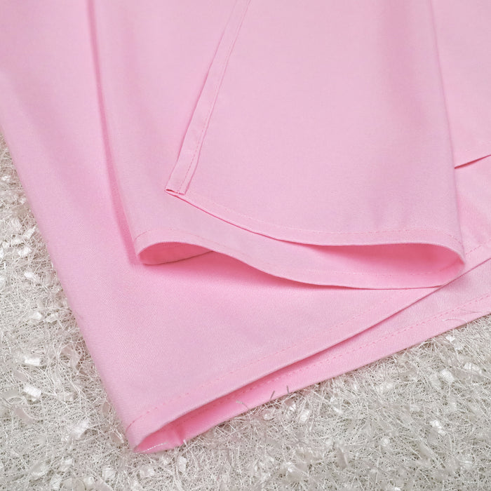 90"x156" Seamless Rectangular Economy Polyester Tablecloth - Pink (1pc)
