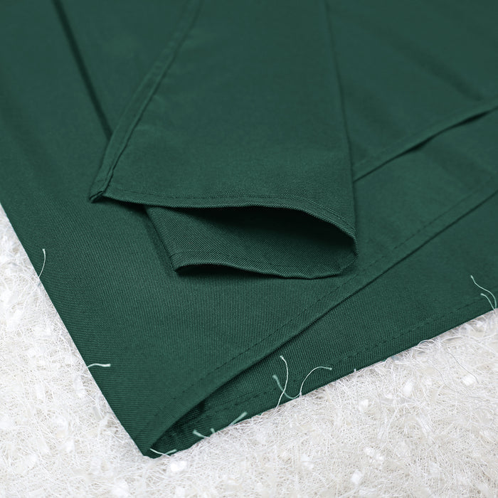 90"x156" Seamless Rectangular Premium Polyester Tablecloth - Hunter Green/Holly Green (1pc)