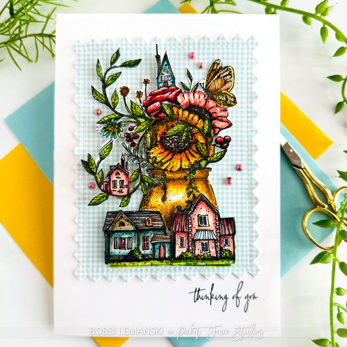 A Spring Retreat with Coordinating Die Set - 1 LEFT