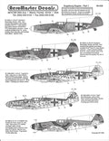 AeroMaster Augsburg Eagles Part I, Bf-109G-6 Decals 1/48 038