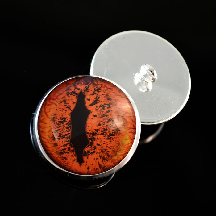 Alpha Dragon sew-on glass eyes