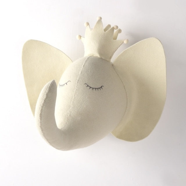 Animal Head Wall Decor - Cozy Nursery