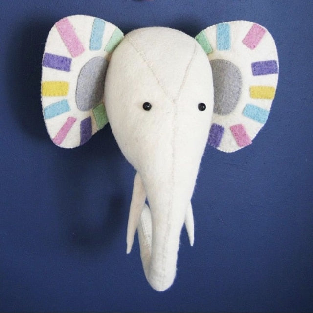 Animal Head Wall Decor - Cozy Nursery
