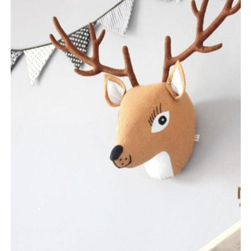 Animal Head Wall Decor - Cozy Nursery