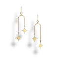 Arcata Gold Plated Earrings
