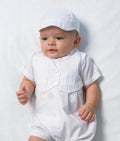 Baby Boys Christening Outfit with Vest and Hat