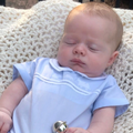 Baby Boys Newborn Blue Bubble With Train