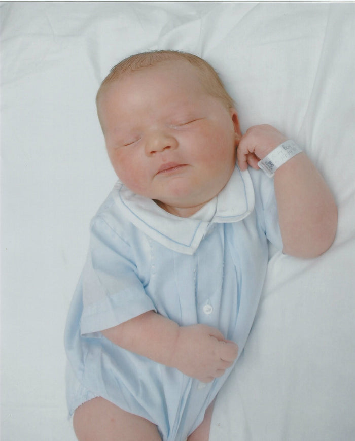 Baby Boys Newborn Button Front Bubble