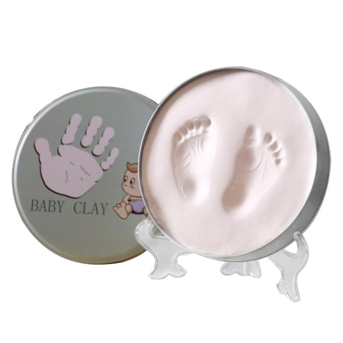 Baby Handprint Footprint Keepsake - Cozy Nursery