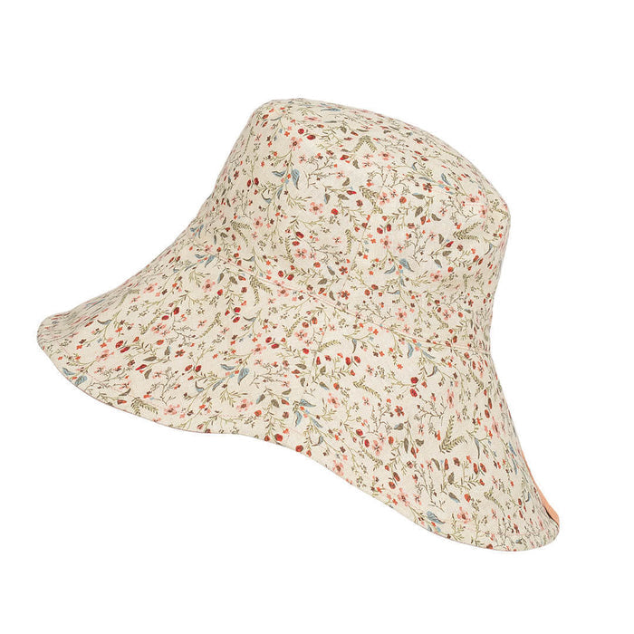 Bedhead Ladies UPF50+ VACATIONER Reversible Sun Hat - Lucy / Rosa