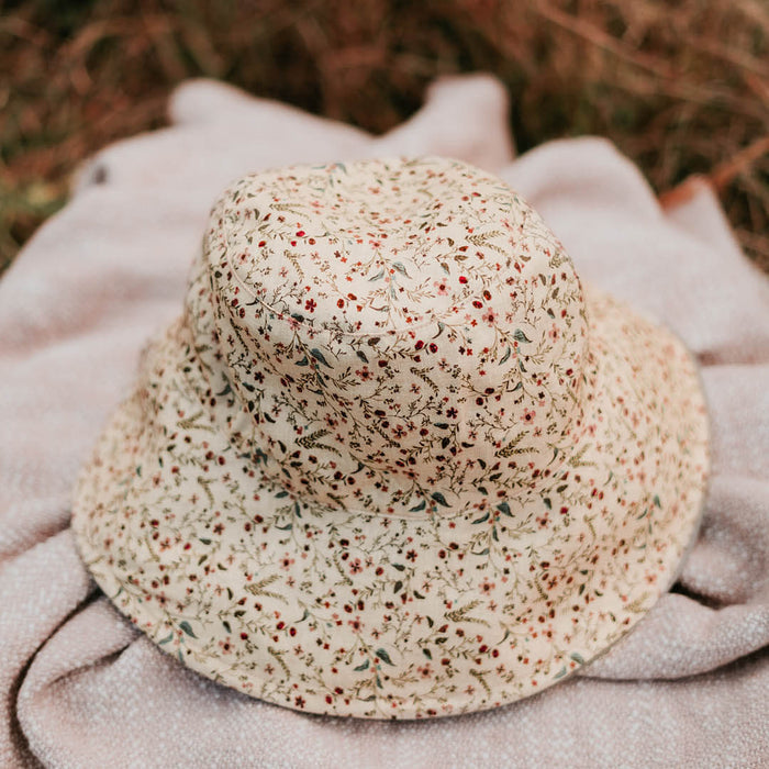 Bedhead Ladies UPF50+ VACATIONER Reversible Sun Hat - Lucy / Rosa