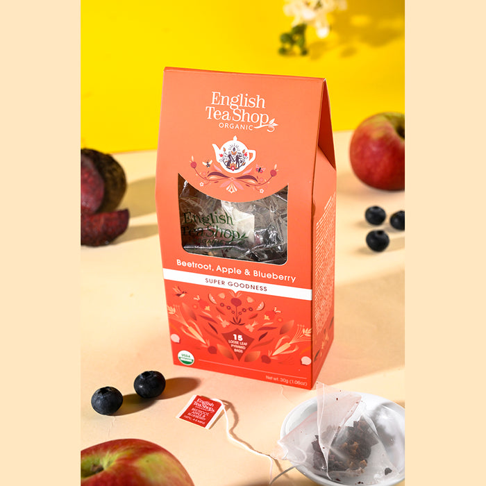 Beetroot, Apple & Blueberry - 15 Pyramids