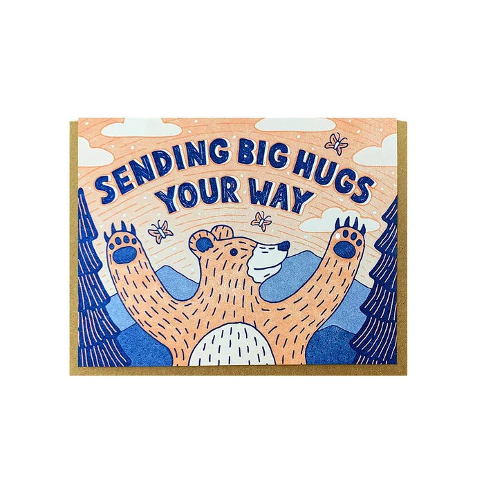 Big Hugs Bear Card