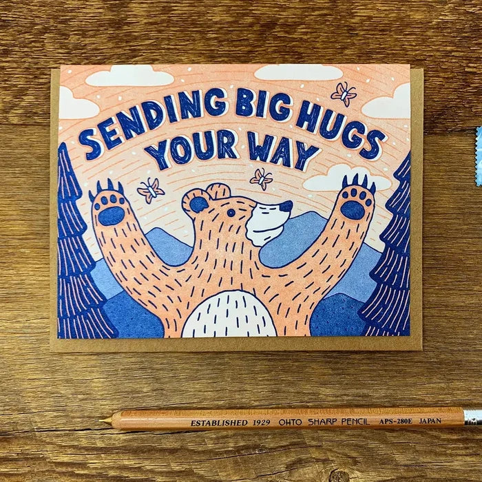Big Hugs Bear Card