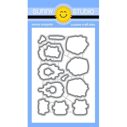 Sunny Studio Birthday Cat Kitty Party Metal Cutting Dies SSDIE-337