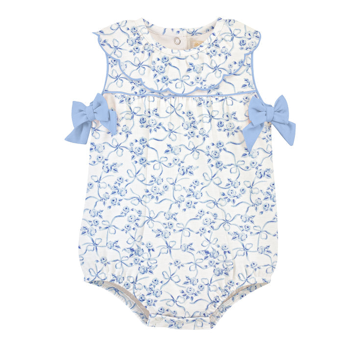 Blue Toile Bubble