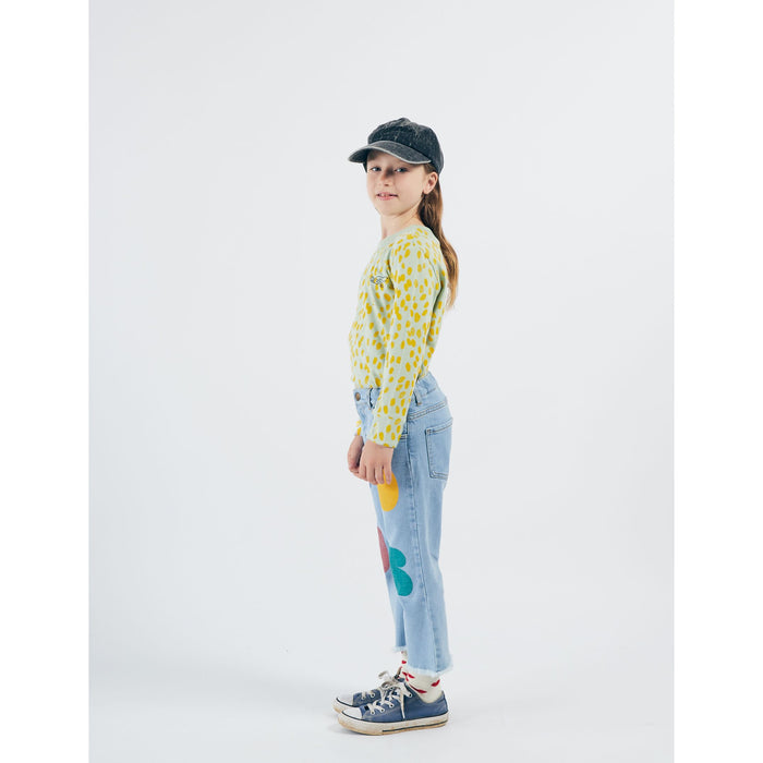 BOBO CHOSES Kids Animal Print Long Sleeve Shirt