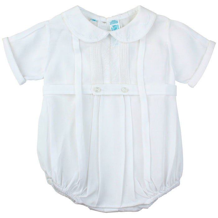 Boys Newborn White Bubble