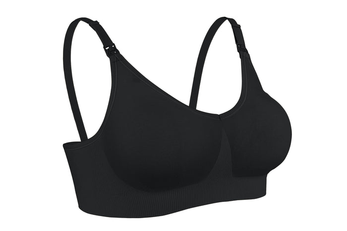 Bravado Designs Body Silk Seamless Nursing Bra - Sustainable - Black S