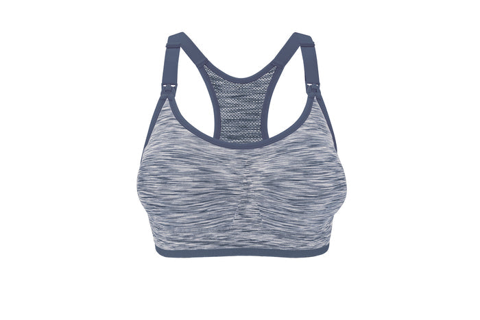 Bravado Designs Body Silk Seamless Rhythm Nursing Bra - Moon River Spacedye S