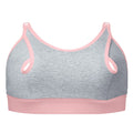 Bravado Designs Clip and Pump Hands-Free Nursing Bra Accessory - Dove Heather with Dusted Peony S