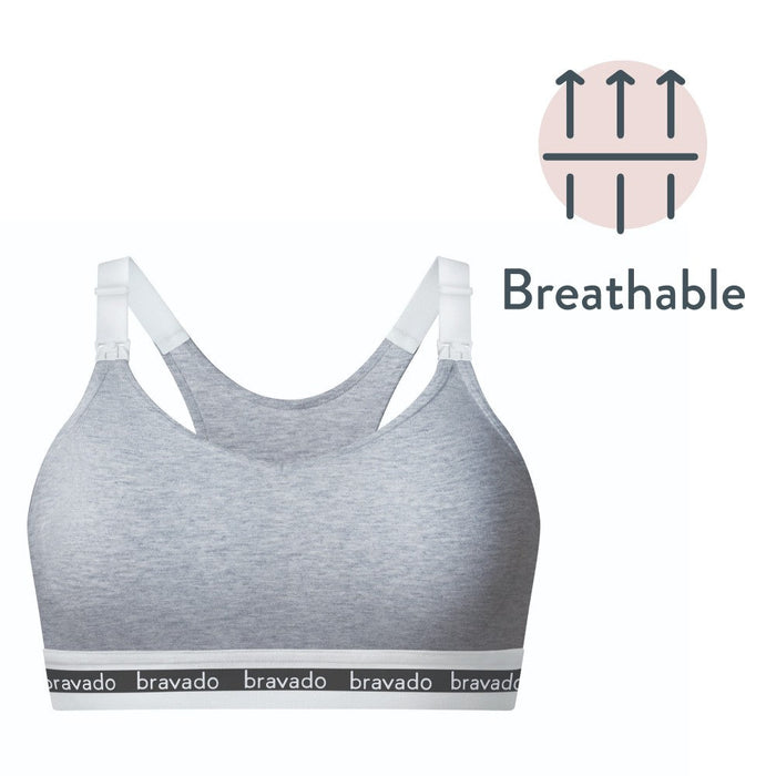 Bravado Designs Original Full Cup Nursing Bra - Sustainable - Dove Heather S