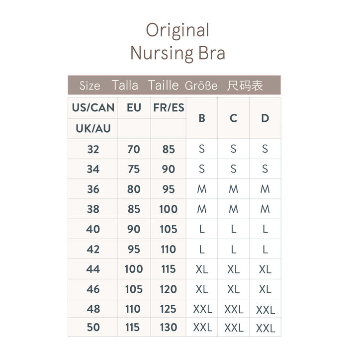Bravado Designs Original Nursing Bra - Sustainable - Dove Heather S