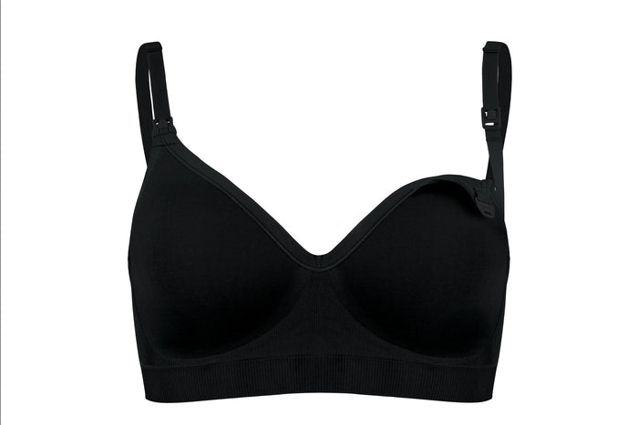 Bravado Designs Plunge Nursing Bra - Black L