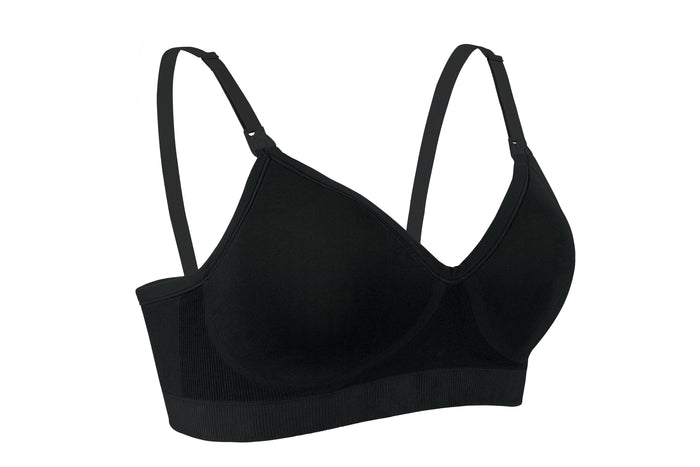Bravado Designs Plunge Nursing Bra - Black L
