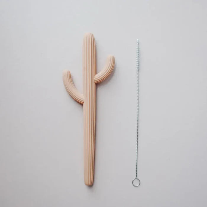 Cactus Teether Straw