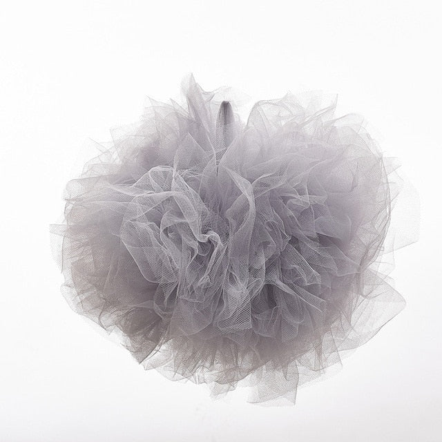 Chiffon Pompoms for Princess Bed Canopy - Cozy Nursery