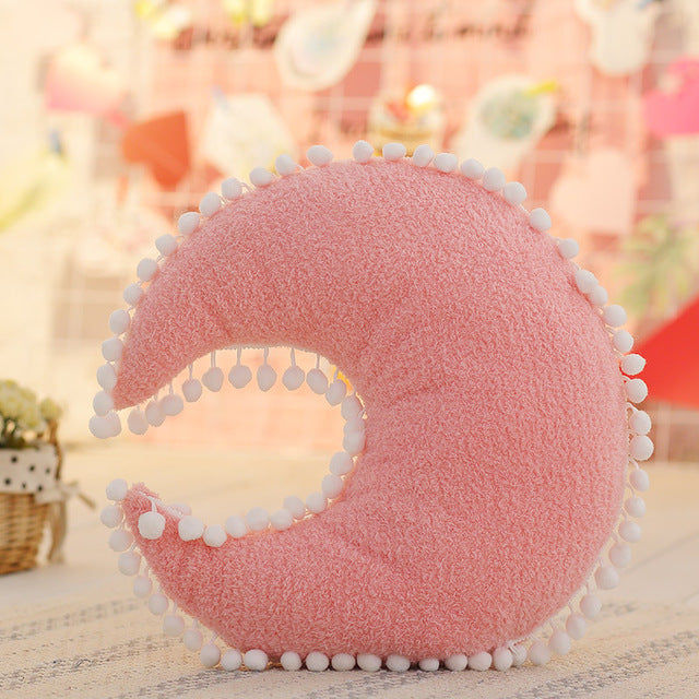 Cloud Star Moon Plush Pillow - Cozy Nursery