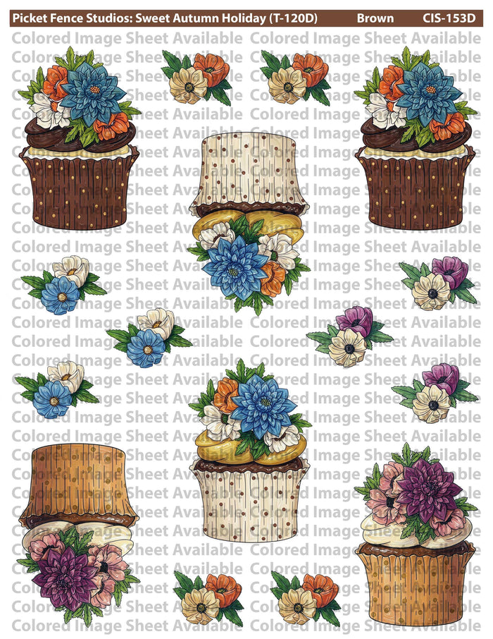 Colored Image Sheet: Sweet Autumn Holiday (Gold)