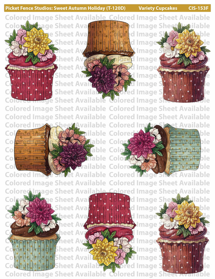 Colored Image Sheet: Sweet Autumn Holiday (Gold)