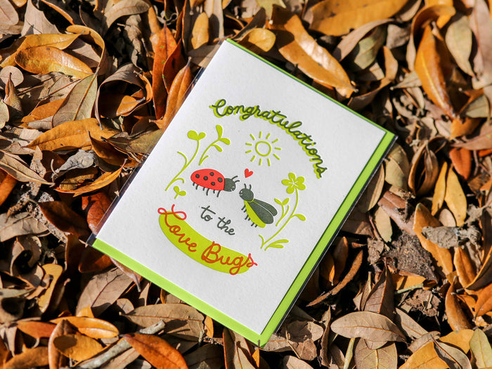 Congratulations to the Love Bugs Card