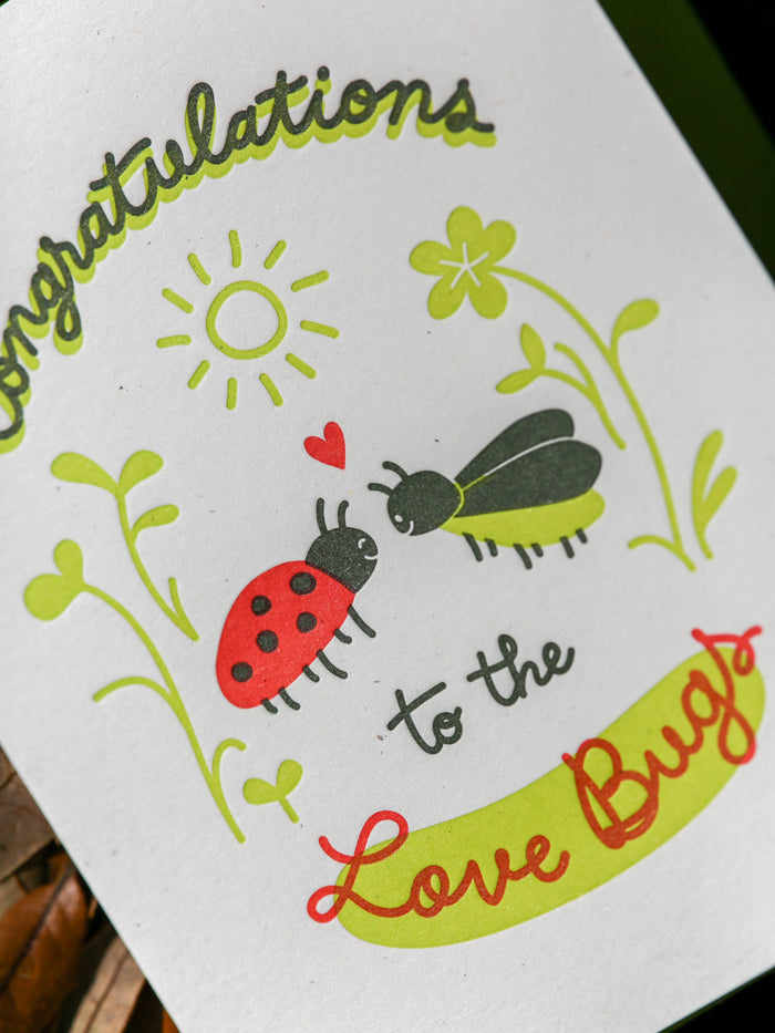 Congratulations to the Love Bugs Card