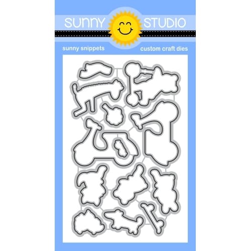 Sunny Studio Stamps Critters on the Go Metal Cutting Dies Set SSDIE-278