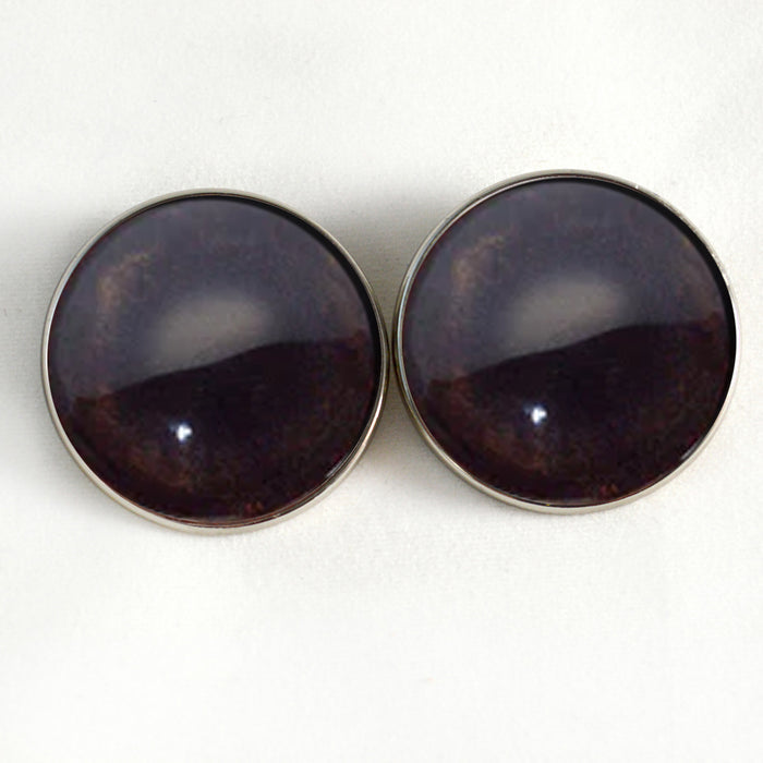 Dark Brown Dog Sew-on Eyes