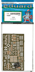 Eduard B-29A Superfortress Photo Etch Details 1/72 204 For the Academy Kit