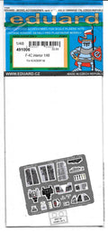 Eduard F-4C Phantom Interior Photo Etch Details in 1/48  49 1006  ST