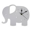 Elephant  Wall Clock - Cozy Nursery
