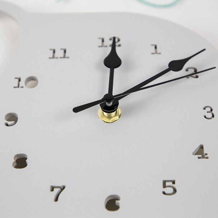 Elephant  Wall Clock - Cozy Nursery