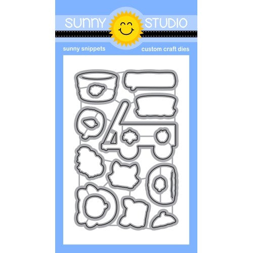 Sunny Studio Stamps Fall Friends Autumn Critters Metal Cutting Dies